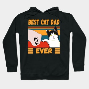 Best Cat Dad Ever, Gift Idea For Fathers Hoodie